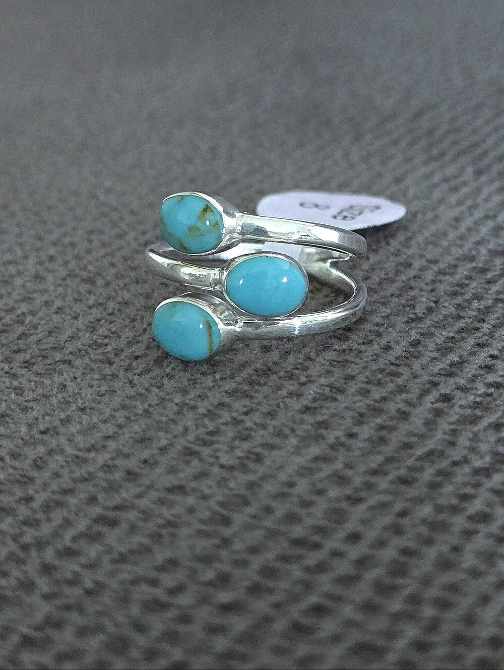 Silver🤍 Triple3️⃣ Turquoise🩵 Ring💍 - NWT